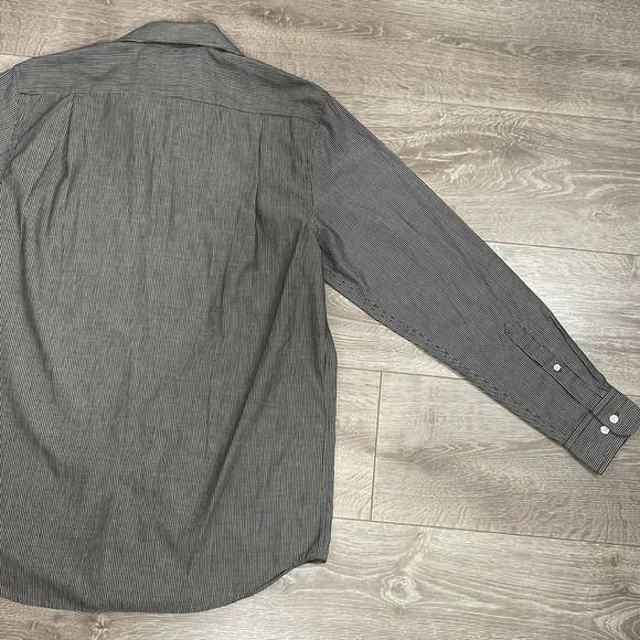 NWOT Croft & Barrow Broadcloth Classic Fit Point Collar Dress Shirt 15.5 34-35 - Picture 15 of 15